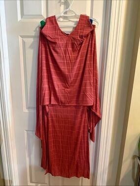Free People Coral Knit Layered Maxi Dress